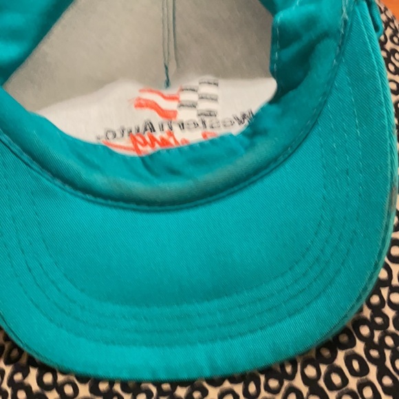 Vintage Western Auto racing hat Bright green - Picture 6 of 7